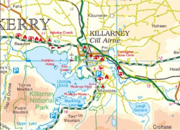 Digital Map of Kerry